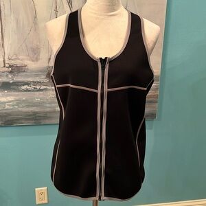 SaunaFX Neoprene Slimming Sauna Workout Vest, XXL